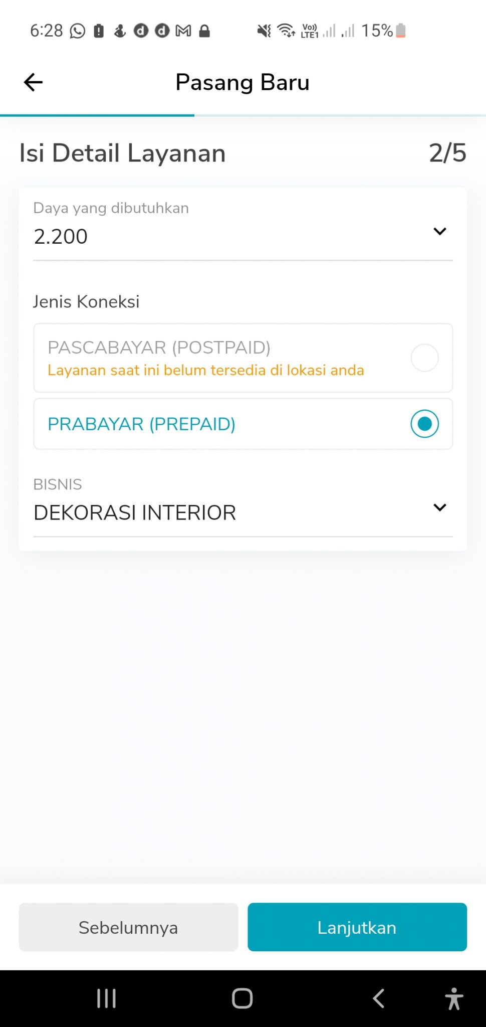 Prosedur Mengganti Listrik Rumah Tangga Menjadi Bisnis/B1 - BerapaWatt.com